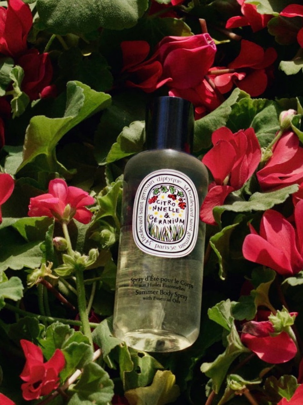 Diptyque Lemongrass Citronelle & Geranium Summer Body Spray